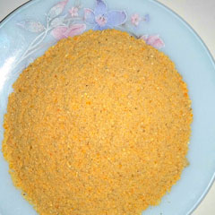 Yellow maize powder