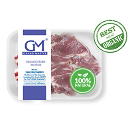 Organic fresh mutton