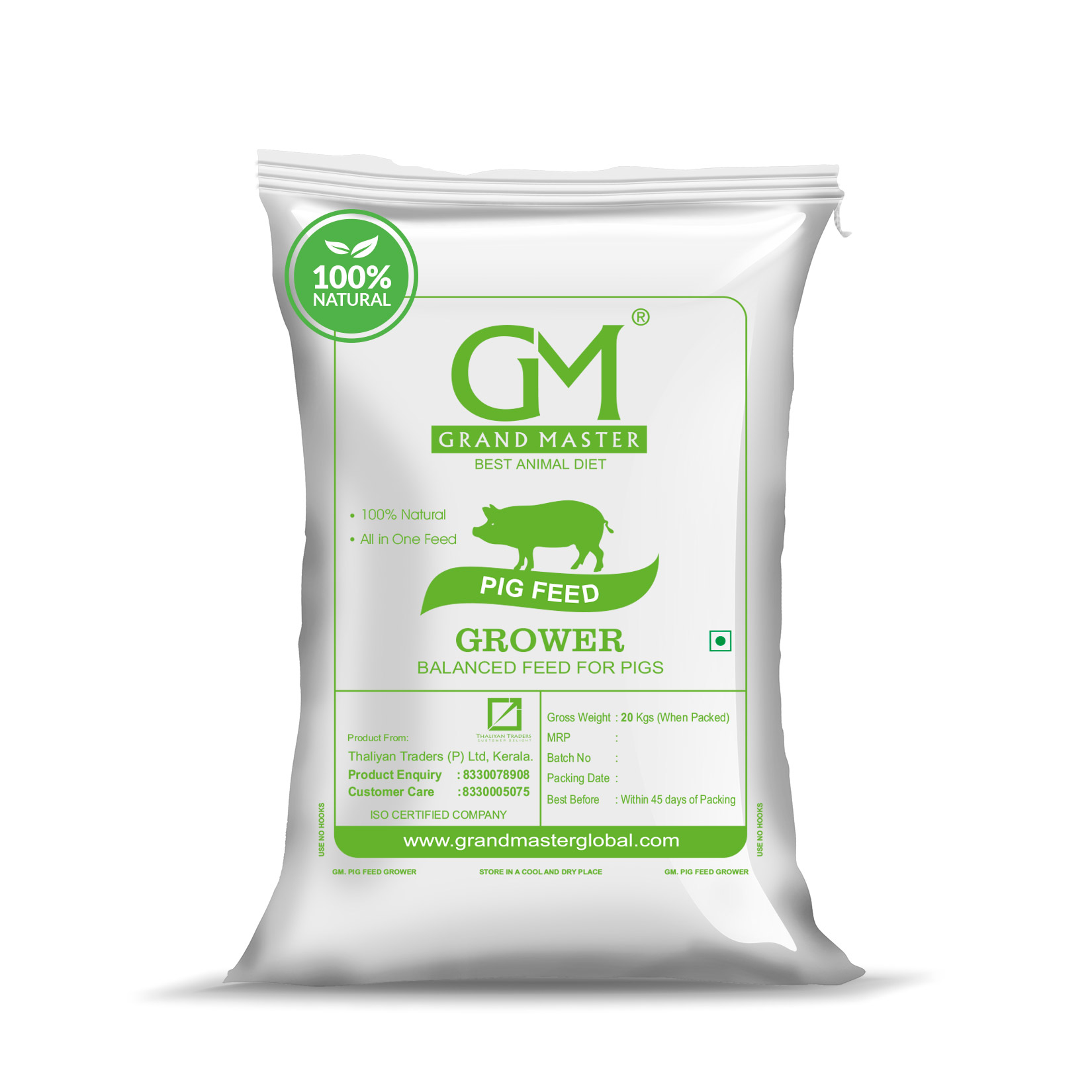 Grower feed for pig